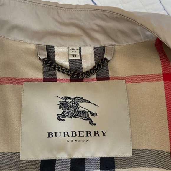 Burberry Mid-length Camden Heritage Car Coat in Sz 44 EUC - Picture 4 of 15